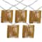 10ct. Tiki Bamboo Lantern Garden Patio String Lights